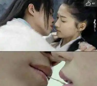 原创关晓彤插足鹿晗和热巴拒用吻替亲自上阵网友脱粉鹿晗