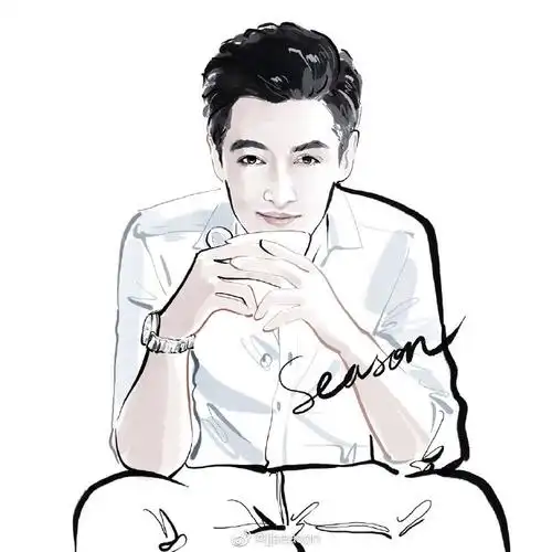 胡歌0920生日快乐##season明星插画