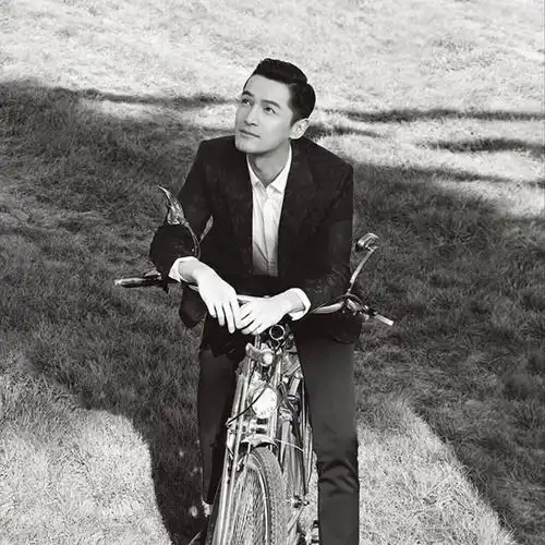 黑白色调胡歌头像图片(图3)