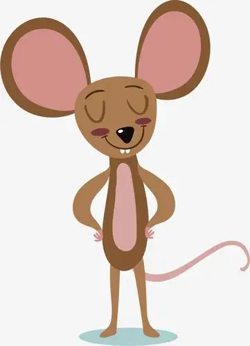 矢量图大耳朵老鼠