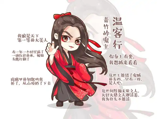 天涯客这次画了九个小人儿