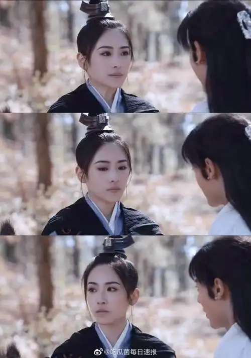 木婉清应该演段誉##刘美彤男装扮相