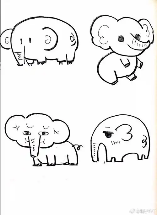 超适合初学者!教你画各种小植物,小动物简笔画,好全面,一分钟get到!