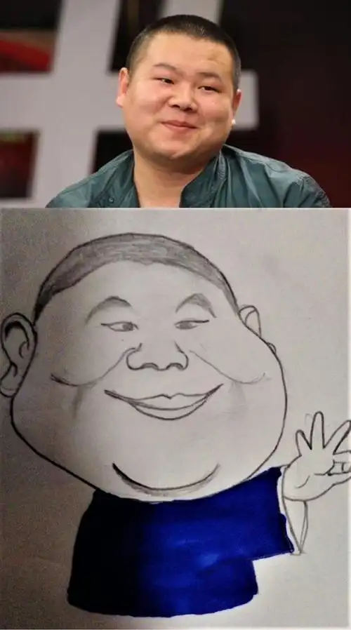 名人漫画肖像 - 美篇
