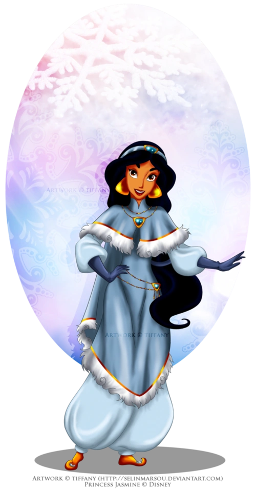 winter princess   jasmine by selinmars