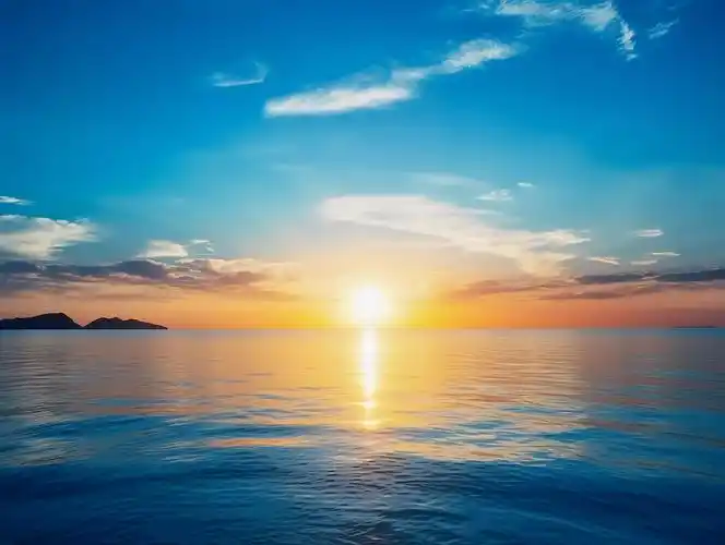 大海旅游风景度假图片最长跨海大桥港珠澳大桥广东旅游蓝天下的大海和