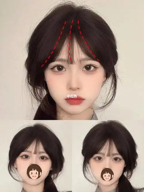 超级好看的八字刘海这辈子一定要剪一次75157515