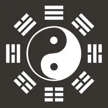 适用汽车车贴防水防晒太极阴阳八卦图贴纸乾坤道教个性车贴车门玻璃