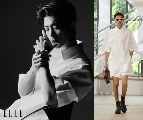 肖战超话  老师,我很想看看肖战这两套的全身图片或拍摄花絮,他的时尚