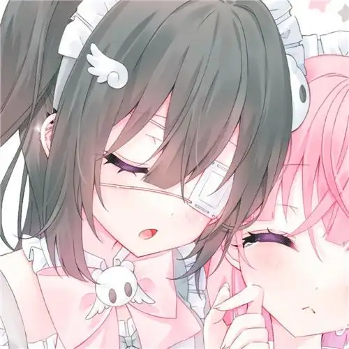 2023闺蜜头像两人动漫超火图片