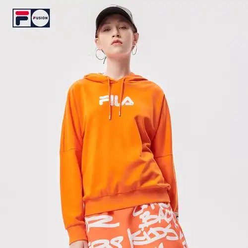 filafusion斐乐潮牌女装连帽衫