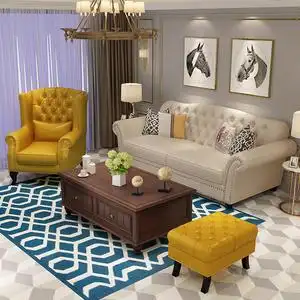 全友欧式真皮沙发头层牛皮