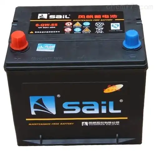 6-qw-55免维护 风帆蓄电池