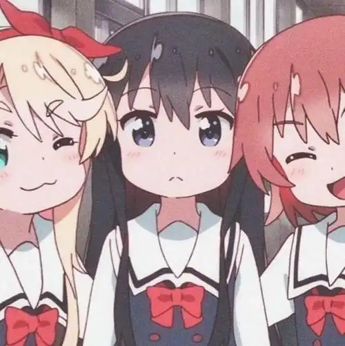 三人闺蜜头可爱闺蜜头