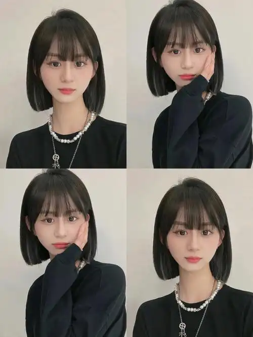 圆脸女孩适合什么短发发型设计