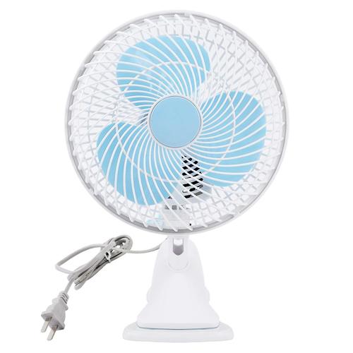 插电小风扇台式迷你学生寝室床上家用摇头壁扇夹扇夹子大风力静音
