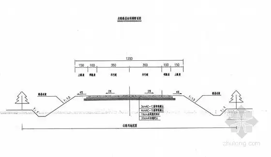 [施工图][安徽]沥青混凝土路面道路中修工程全套施工图(111页附预算
