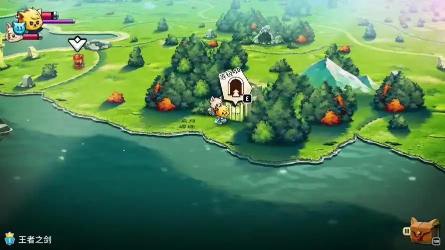 同时,制作方也没有在任何一处大地图的地形设计上敷衍.