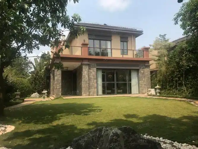 海口收藏版独栋鸿洲江山别墅 找懂别墅的女孩挑好房