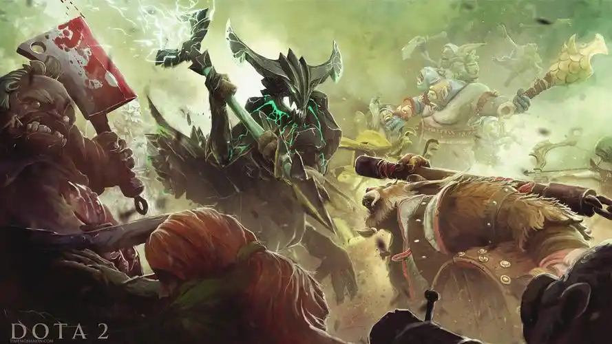 dota高清壁纸1366x768分辨率查看