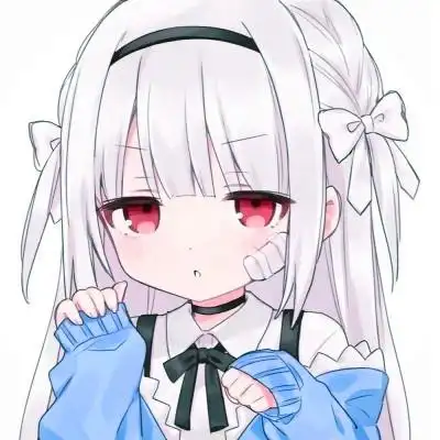 二次元可爱少女头像图片