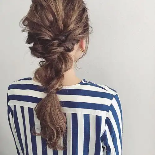 怎么编头发简单又好看,简单编发图片,发型图片