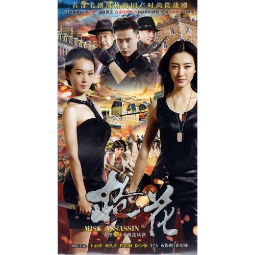 抗日战争电视剧光盘 枪花dvd碟片国语完整版王丽坤