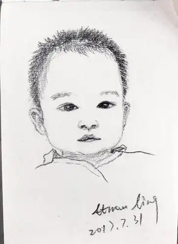 最简单的肖像画最简单的肖像画怎么画视频