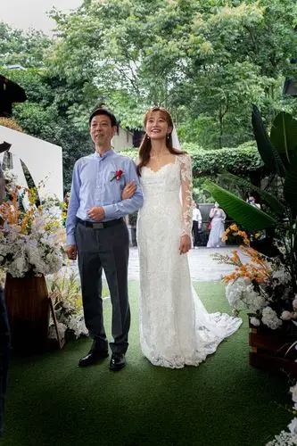 沈怿,李颖婚礼随拍