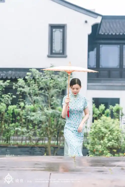旗袍#烟雨江南