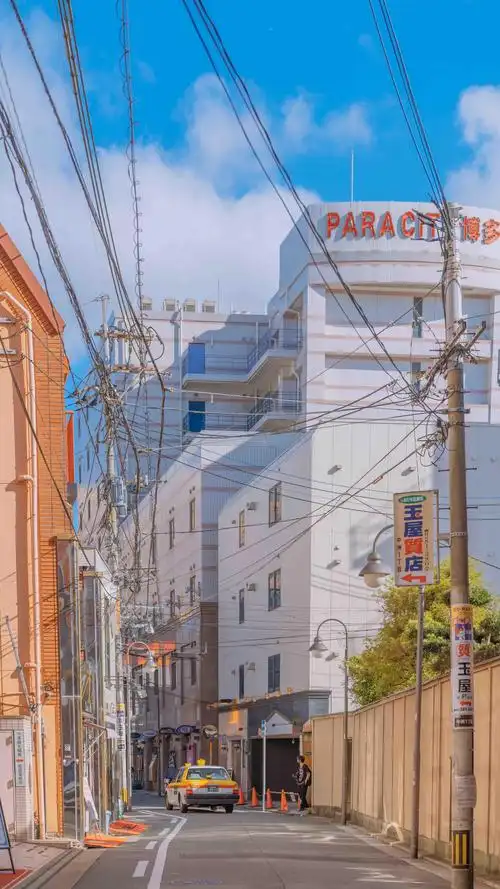 日本福冈市清新迷人治愈系街景