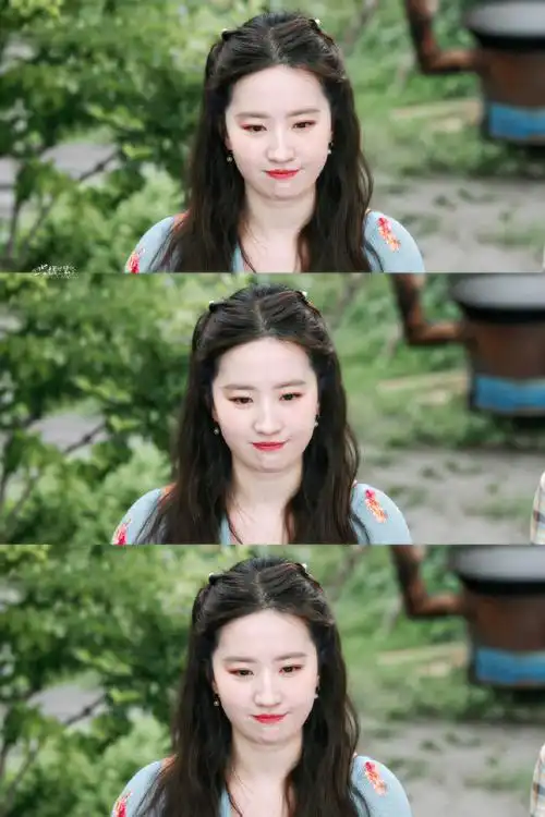 许红豆公主头##刘亦菲去有风的地方公主头造型