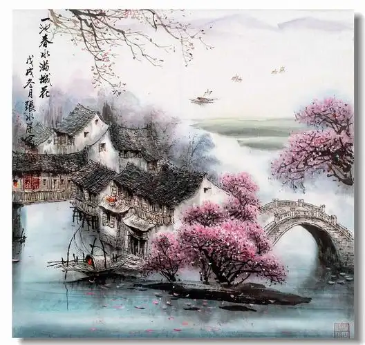 江南画家张水萍——诗情画意写人生