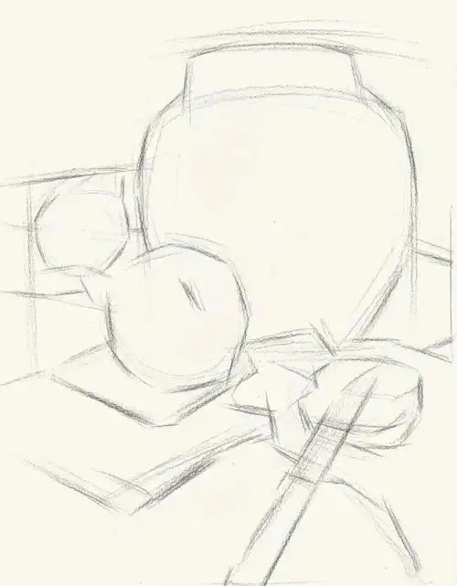 素描静物精选步骤教程