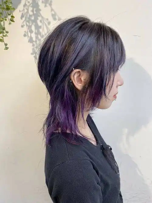 女发不论怎么剪,最好试试狼尾鲻鱼头,个性时尚超高回头率_发型_造型