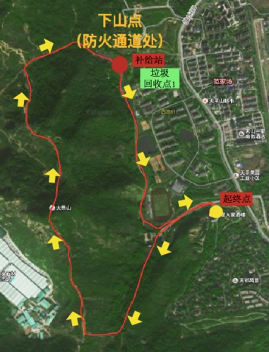 灵白线环保净山活动,一起走进山里,一起用行动洁净灵白线,你的点滴