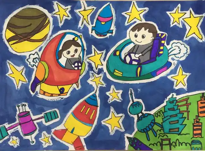 绘出心中梦想——大通县桥头镇中心学校少年宫绘画活动