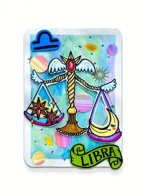 寒假班画十二星座