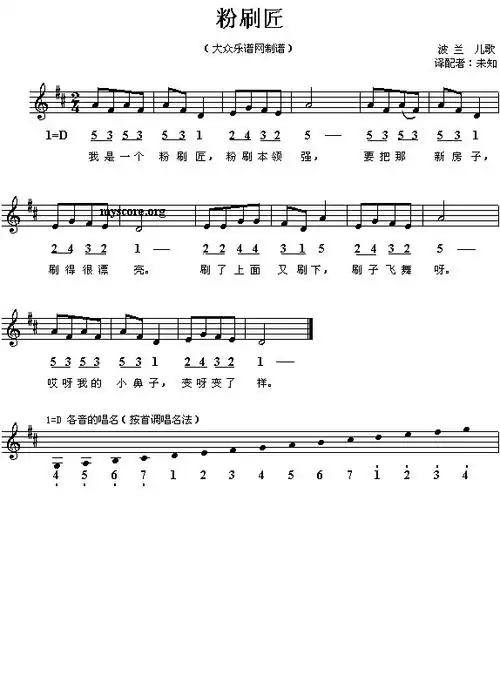 简单易学的歌曲简谱大全,终于收集齐了(开学必备) - 简单的笛子简谱