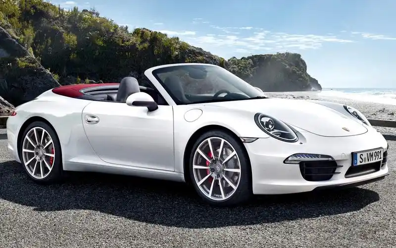 保时捷白色高端大气炫酷跑车桌面壁纸高清大图预览1680×1050_汽车