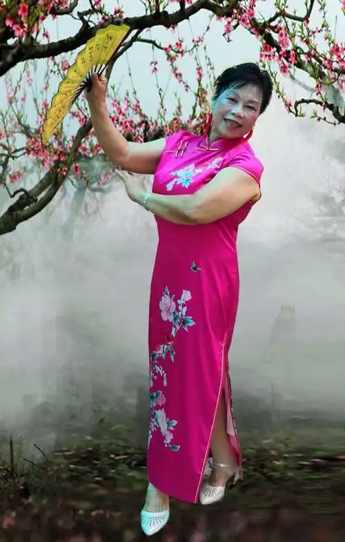 上林老年旗袍秀 - 美篇