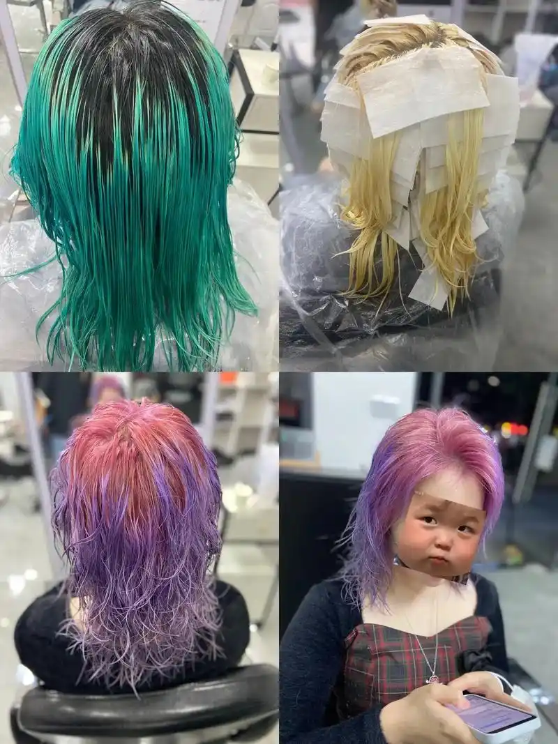 挑战成都最低染发 一家可以给你变好看的理发店 - 抖音