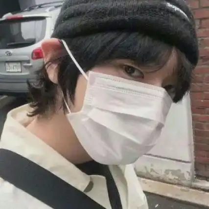 戴口罩的男生头像真人qq男生戴口罩帅酷头像