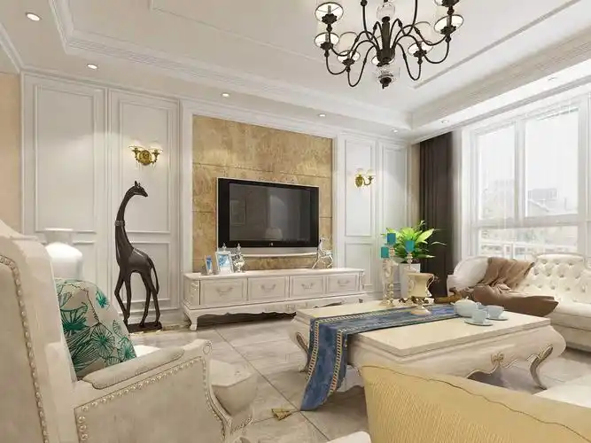 沈阳市中航城139m简欧风格高端整体装修——装修找韩信