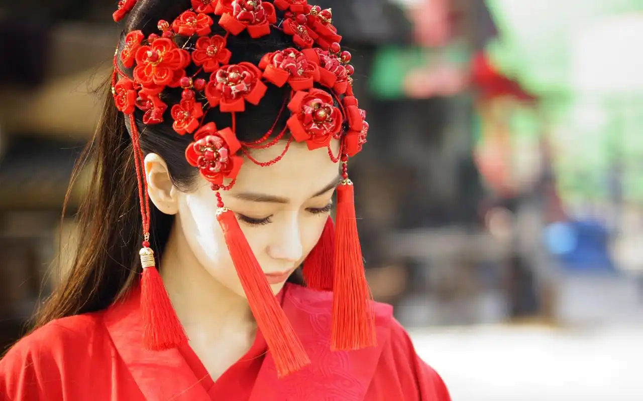 angelababy杨颖唯美古风高清桌面壁纸