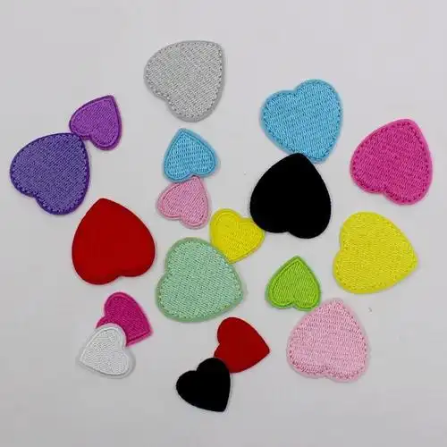 补丁破了毛衣贴刺绣修补装饰破洞贴花贴布爱心衣服布裤子羽绒帽子