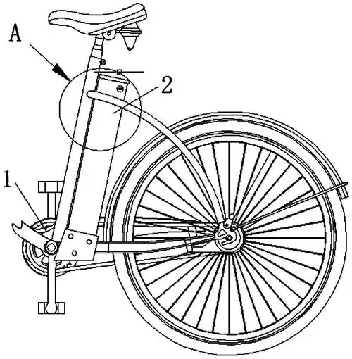 共享电动自动车用电瓶安装结构-爱企查