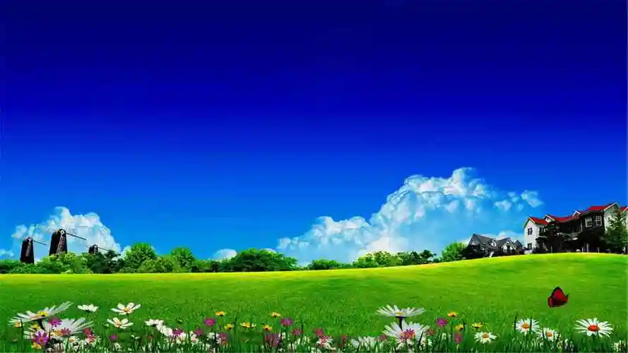 电脑桌面图片唯美(82张护眼电脑桌面壁纸)_闪电家修网