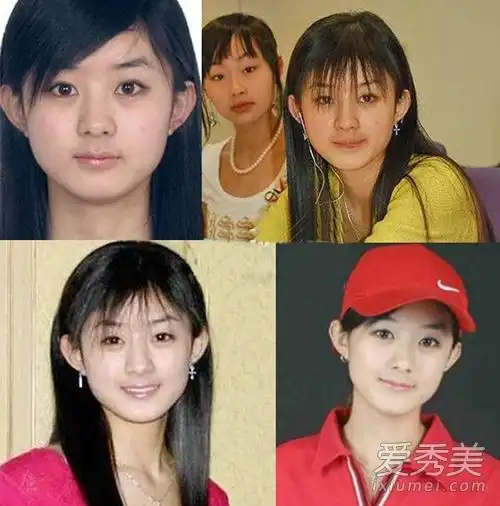 《花千骨》赵丽颖整容前后对比照差距大