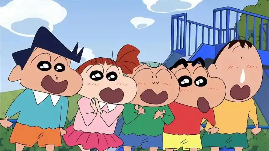 蜡笔小新ipad电脑壁纸